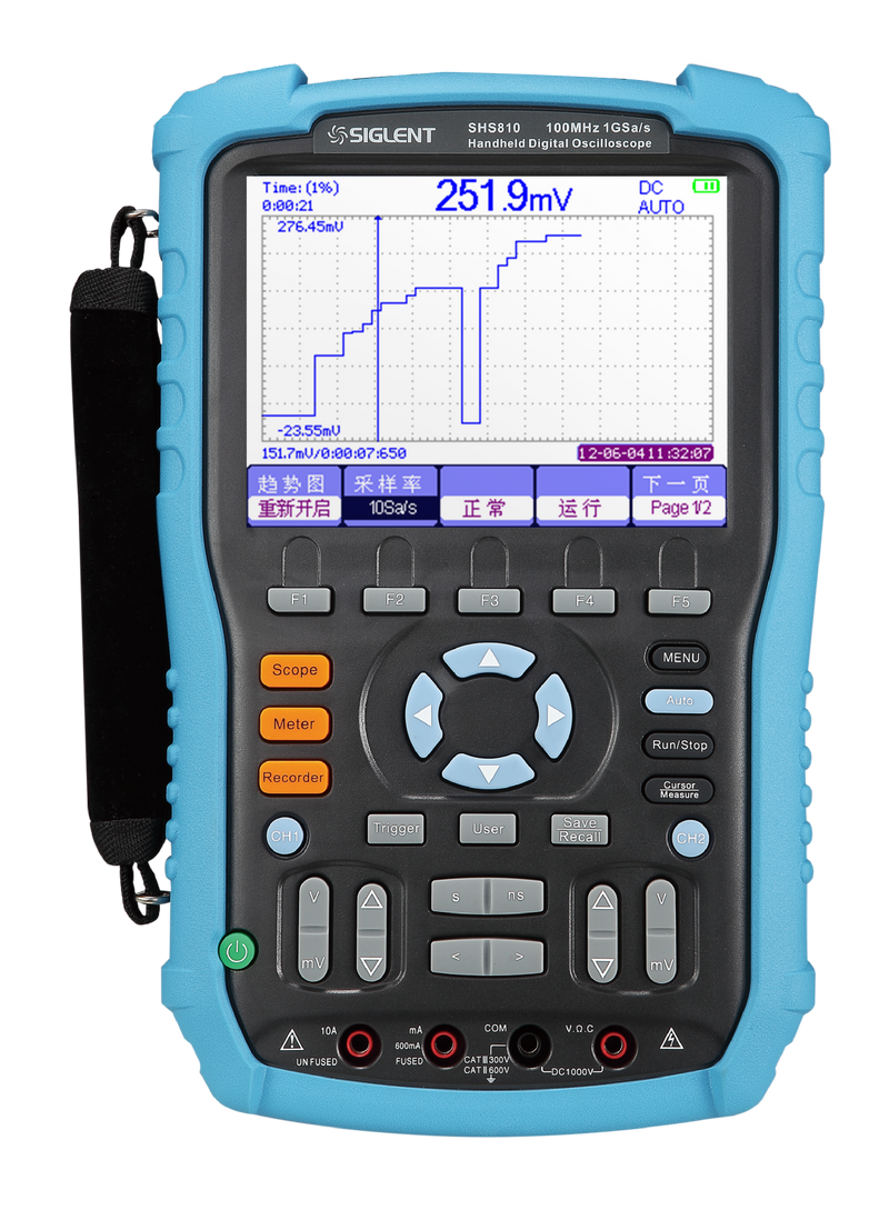 SHS800X - Handheld Oscilloscope